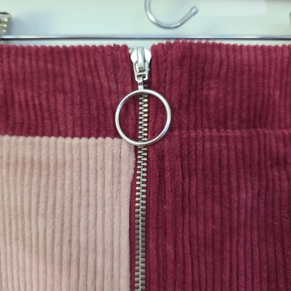 Corduroy Mini Skirt XS